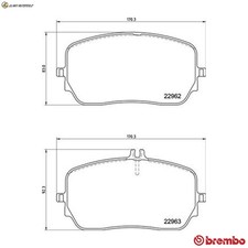 Brake pad set disc brake P 50