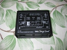 Audio Line isolating and balancing transformer - Stageline LTR-100 - XLR /Jack