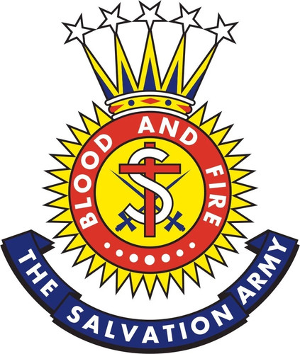 Salvation army crest wall - crest, car