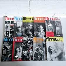 Films and Filming Magazine Bundle Job Lot Vintage - 10 Issues (1972)
