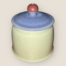 Denby Juice Apple Sugar Bowl & Berry Lid First Quality Hardly Used Excellent