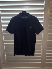 Belstaff Black Polo Shirt