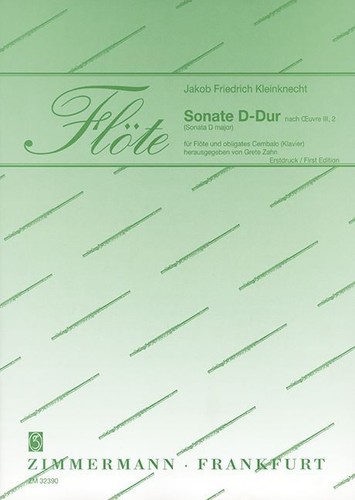 Sonata major flute and - d,