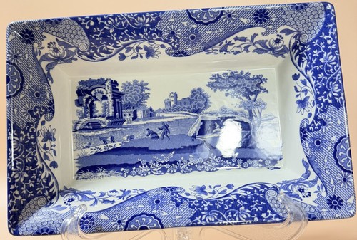Spode blue italian - blue, rectangle
