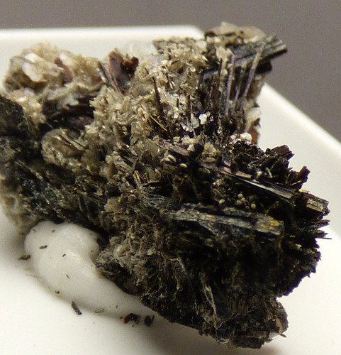 Aegrine crystals donnayite - aegrine,