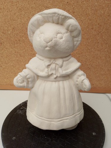Unpainted ceramic bisque - unpainted,