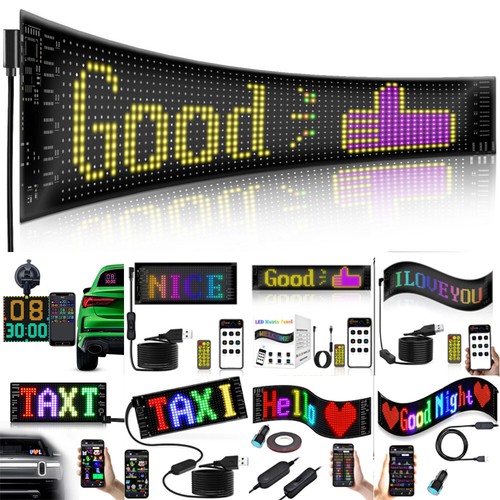 Flexible led car rear window - led,