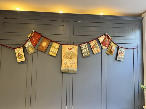 Anni downs fabric bunting - fabric,