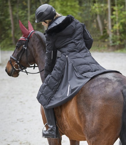 Long riding coat - long,