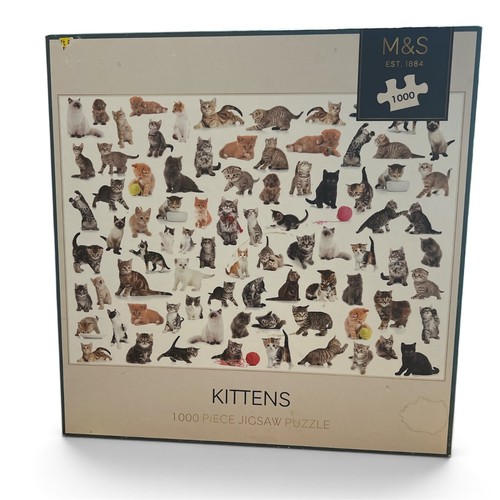 Kittens 1000 piece jigsaw - m&s,
