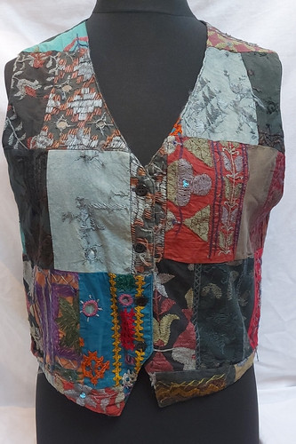 Vintage hippy waistcoat - vintage,