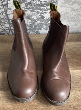 Tuffa Polo Jodhpur Boots Brown