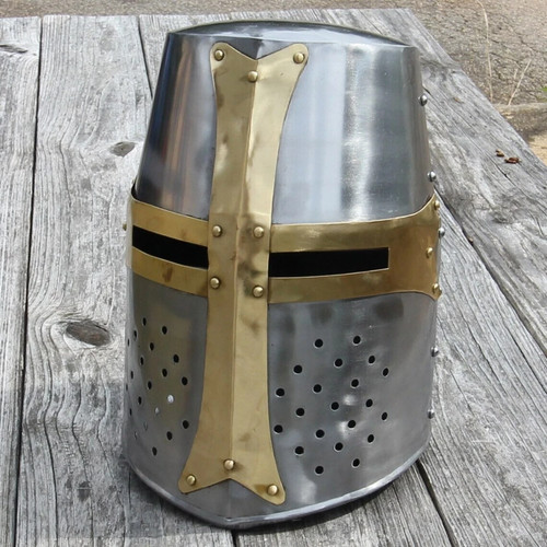 Medieval knight helmet - medieval,