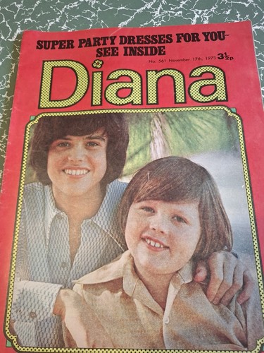 Vintage diana magazine - magazine, 1973