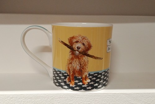 Little dog laughed bone china - dog,