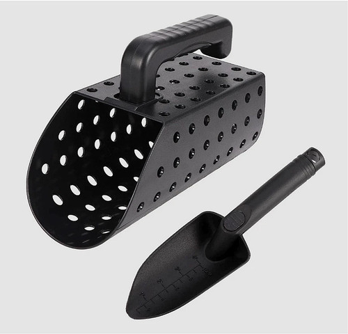 Metal detector sand scoop - metal,