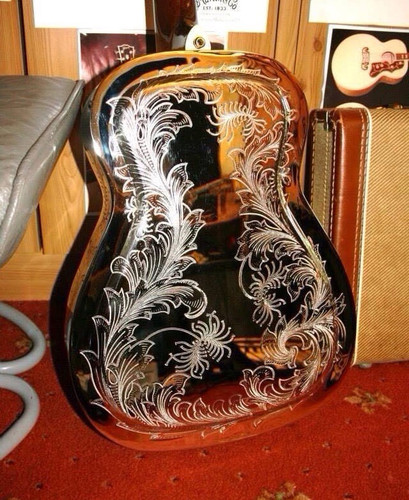Ozark resonator fully engraved - resonator,