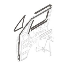 Cab Door Seal Kit Non Opening