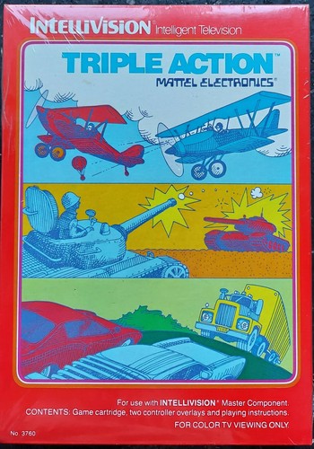Triple action mattel - action,