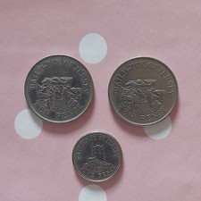 3 X Coins Bailiwick of Jersey 2 X 10p 1 X5p See Photographs