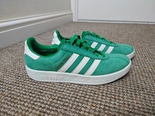 ADIDAS TRIMM TRAB MENS GREEN TRAINERS SIZE UK 7.