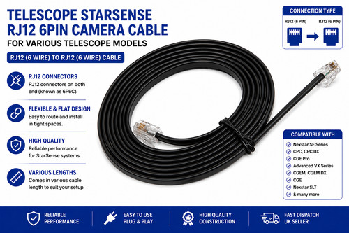 Telescope starsense rj12 6pin - telescope,