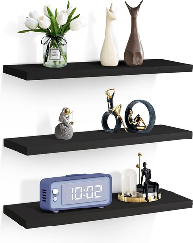 Set floating wall shelves - of,