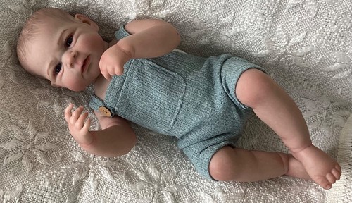 Reborn baby boy - doll, elijah
