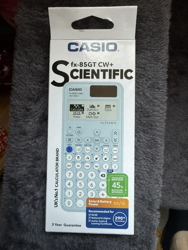 Casio 85gt blue - cw+,
