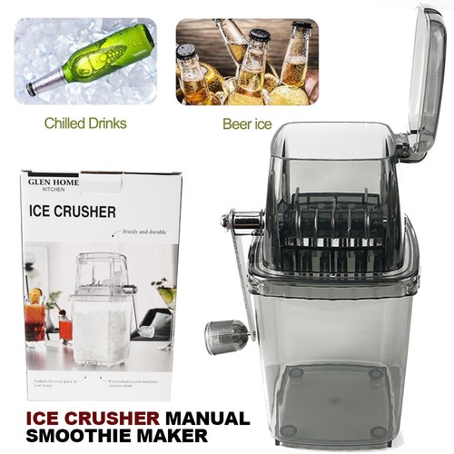 Manual ice crusher - crusher, portable