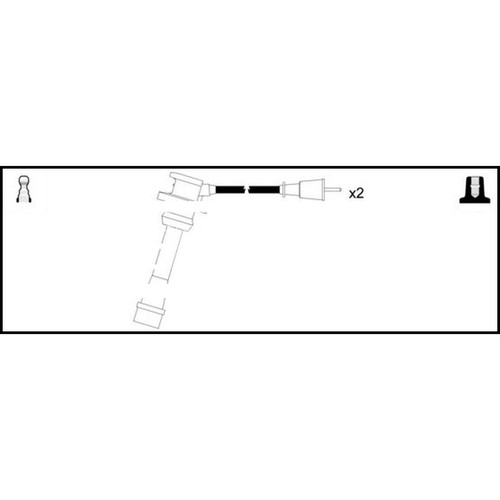 Leads ignition cables - ignition, kit