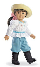 American Girl Samantha Bicycling outfit & hat Beforever Retired 2018 NIB