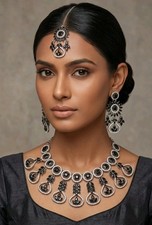 Black Indian bollywood bridal