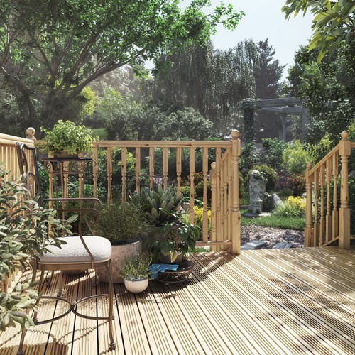 Colonial exterior decking - colonial,
