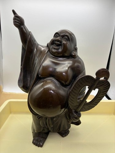 Japanese metal hotei budai - metal,