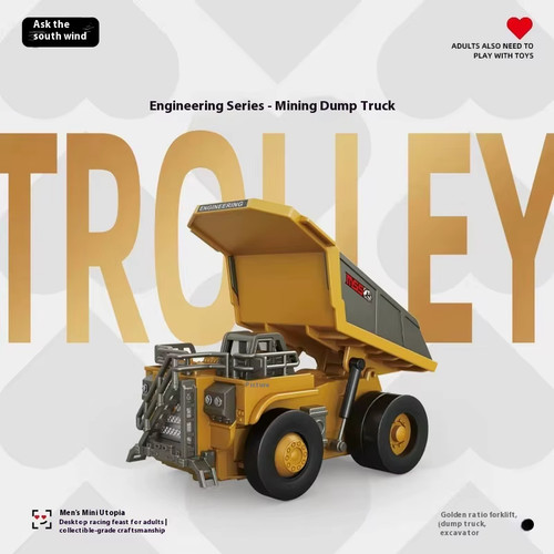Mini excavator tipper - 1:64,