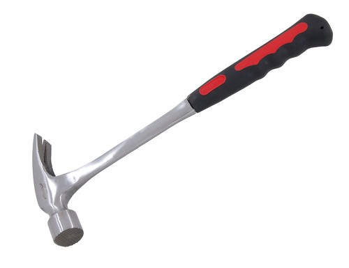 24oz claw hammer with steel - 24oz,