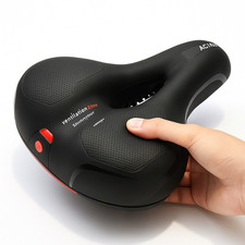 Super Soft Comfy Gel Big Bum Bike Saddle Seat Mountain MTB Sport Road Bicycle