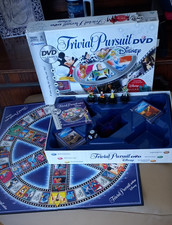 Trivial Pursuit Disney DVD Board Game Parker 2005 Edition All Items Present