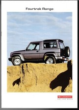 Daihatsu Fourtrak Independent & Fieldman 2001-2002 UK Market Sales Brochure