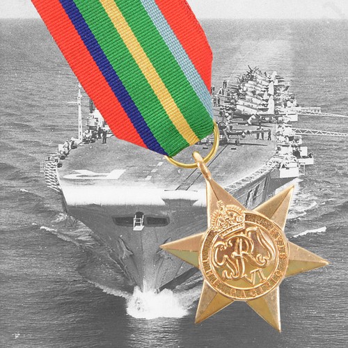 British ww2 pacific star medal - pacific,