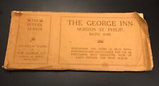 The George Inn Norton St Philip Bath Duplex Album 10 Sepia PC’s & 10 Mini Snaps