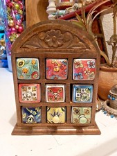 HANDMADE INDIAN CERAMIC NINE