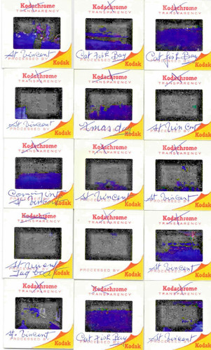 Colour slides island of - slides, x