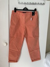 M&S Orange Cotton Chinos 4