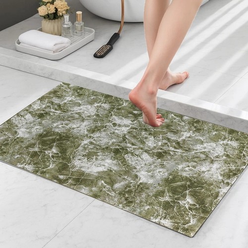 Non slip bath mat - slip, marble