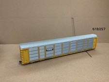 WALTHERS HO SCALE FREIGHT CAR WAGON AUTO CARRIER THRALL 89’ UNION PACIFIC TTX !