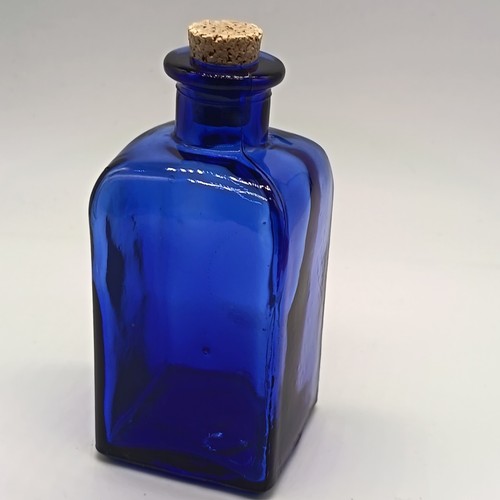 Vintage cobalt blue glass - blue,