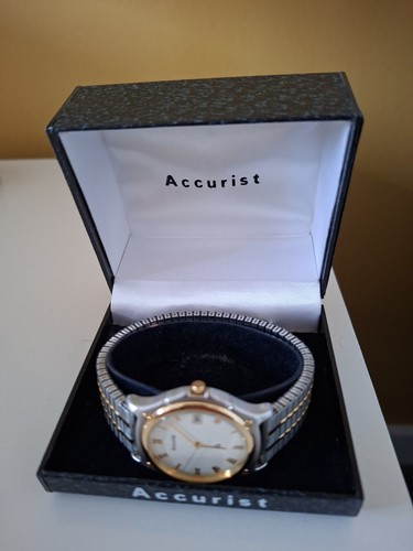 Gents accurist watch with - gents,
