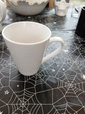 Plain White Ceramic Coffee Mug